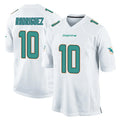 Odoa M.Dolphins #10 Jacob Rodriguez Player White Home Game Stitched Jerseys