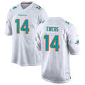 Odoa M.Dolphins #14 Quinn Ewers Player White Home Game Stitched Jerseys