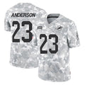 Odoa M.Dolphins #23 Zayne Anderson Player Arctic Camo Salute To Service Limited Game Stitched Jerseys