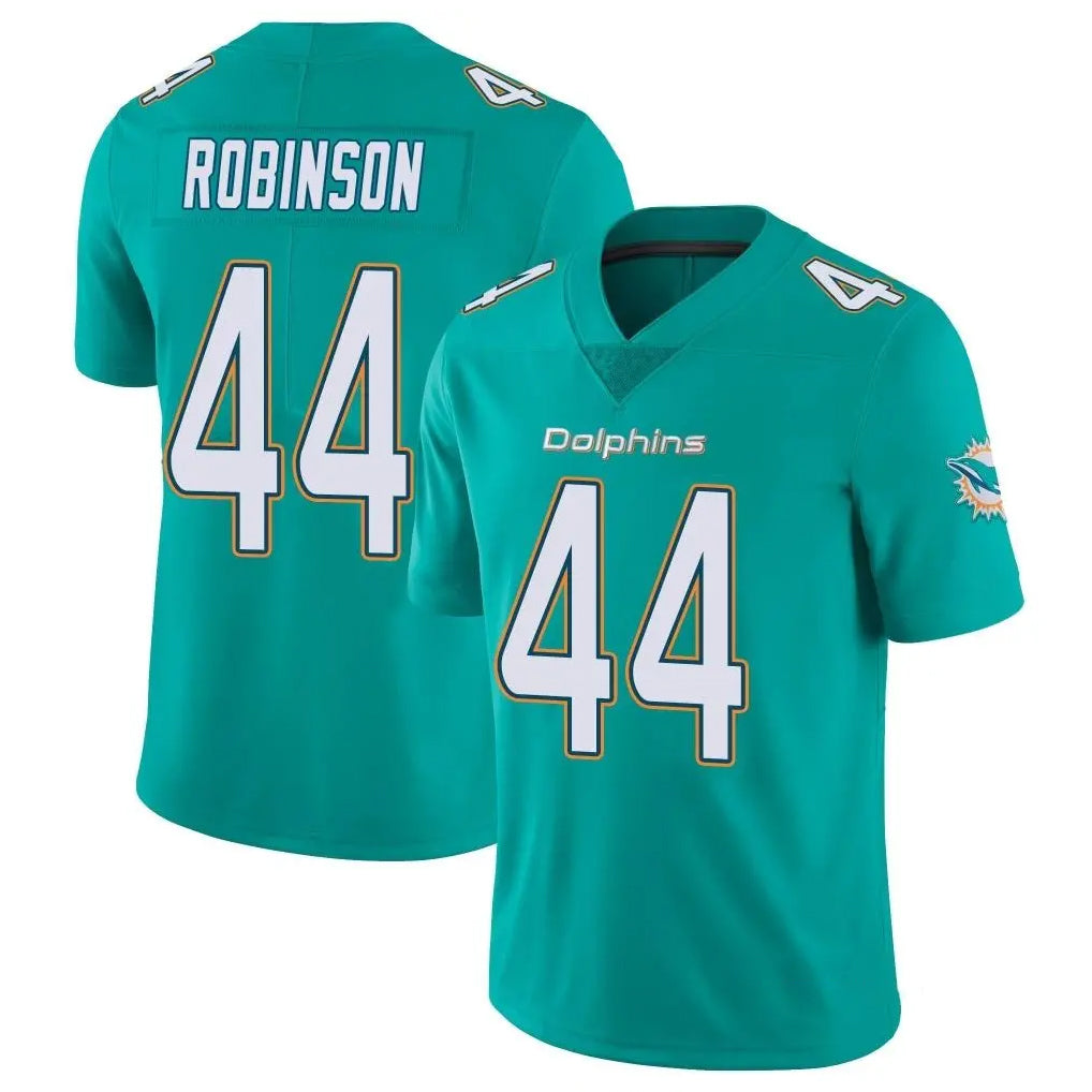 Odoa M.Dolphins #44 Chop Robinson Player Aqua Limited Vapor Untouchable Home Game Stitched Jerseys