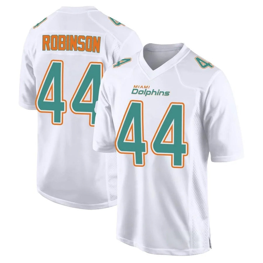 Odoa M.Dolphins #44 Chop Robinson Player White Foshion Elite Stitched Jerseys