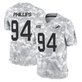 Odoa M.Dolphins #94 Jordan Phillips Player Arctic Camo Salute To Service Limited Game Stitched Jerseys