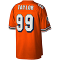 Odoa M.Dolphins #99 Jason Taylor Mitchell & Ness Orange Big & Tall 2004 Retired Player Replica Jersey