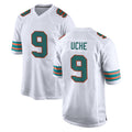 Odoa M.Dolphins #9 Joshua Uche Player White Limited Home Game Stitched Jerseys