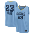 Odoa M.Grizzlies #23 Cedric Coward Light Blue Fast Break Replica Player Stitched Jerseys- Statement Edition