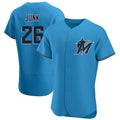 Odoa M.Marlins #26 Janson Junk Player Blue Home Limited Elite Stitched Jerseys