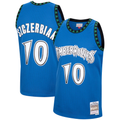 Odoa M.Timberwolves #10 Wally Szczerbiak Mitchell & Ness Blue 200304 Hardwood Classics Swingman Stitched Jerseys