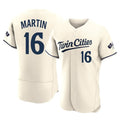 Odoa M.Twins #16 Austin Martin Player Cream Home Limited Elite Stitched Jerseys