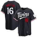 Odoa M.Twins #16 Austin Martin Player Navy Home Game Stitched Jerseys