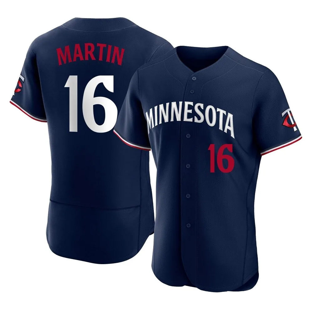 Odoa M.Twins #16 Austin Martin Player Navy Replica Home Limited Elite Stitched Jerseys