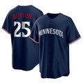 Odoa M.Twins #25 Byron Buxton Player Navy Replica Alternate Home Stitched Jerseys