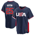 Odoa M.Twins #25 Byron Buxton Player Navy USA 2026 World Classic Limited Home Stitched Jerseys