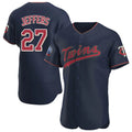 Odoa M.Twins #27 Ryan Jeffers Player Navy 60th Home Limited Elite Stitched Jerseys