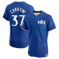 Odoa M.Twins #37 Victor Caratini Player Royal City Connect Limited Home Stitched Jerseys