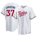 Odoa M.Twins #37 Victor Caratini Player White Home Game Stitched Jerseys