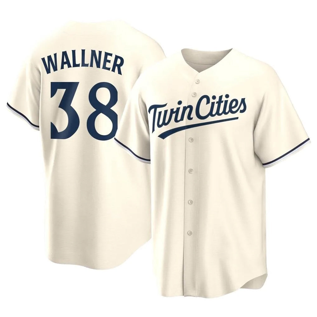 Odoa M.Twins #38 Matt Wallner Player Cream Game Limited Home Stitched Jerseys