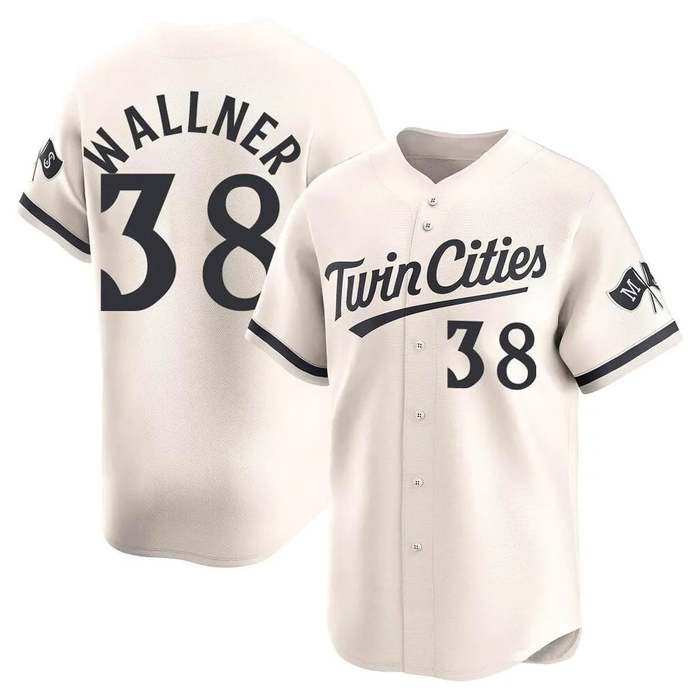 Odoa M.Twins #38 Matt Wallner Player Cream Home Limited Stitched Jerseys