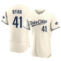 Odoa M.Twins #41 Joe Ryan Player Cream Home Limited Elite Stitched Jerseys