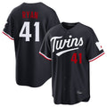 Odoa M.Twins #41 Joe Ryan Player Navy Home Game Stitched Jerseys