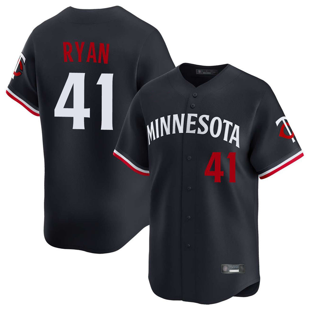 Odoa M.Twins #41 Joe Ryan Player Navy Home Limited Stitched Jerseys