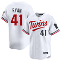 Odoa M.Twins #41 Joe Ryan Player White Home Limited Stitched Jerseys