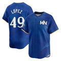 Odoa M.Twins #49 Pablo Lopez Player Royal City Connect Limited Home Stitched Jerseys