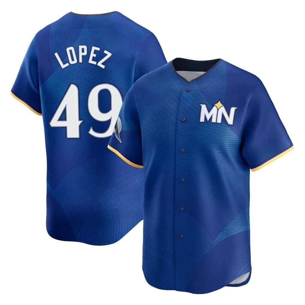 Odoa M.Twins #49 Pablo Lopez Player Royal City Connect Limited Home Stitched Jerseys
