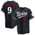 Odoa M.Twins #9 Trevor Larnach Player Navy Home Game Stitched Jerseys