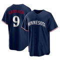 Odoa M.Twins #9 Trevor Larnach Player Navy Replica Alternate Home Stitched Jerseys