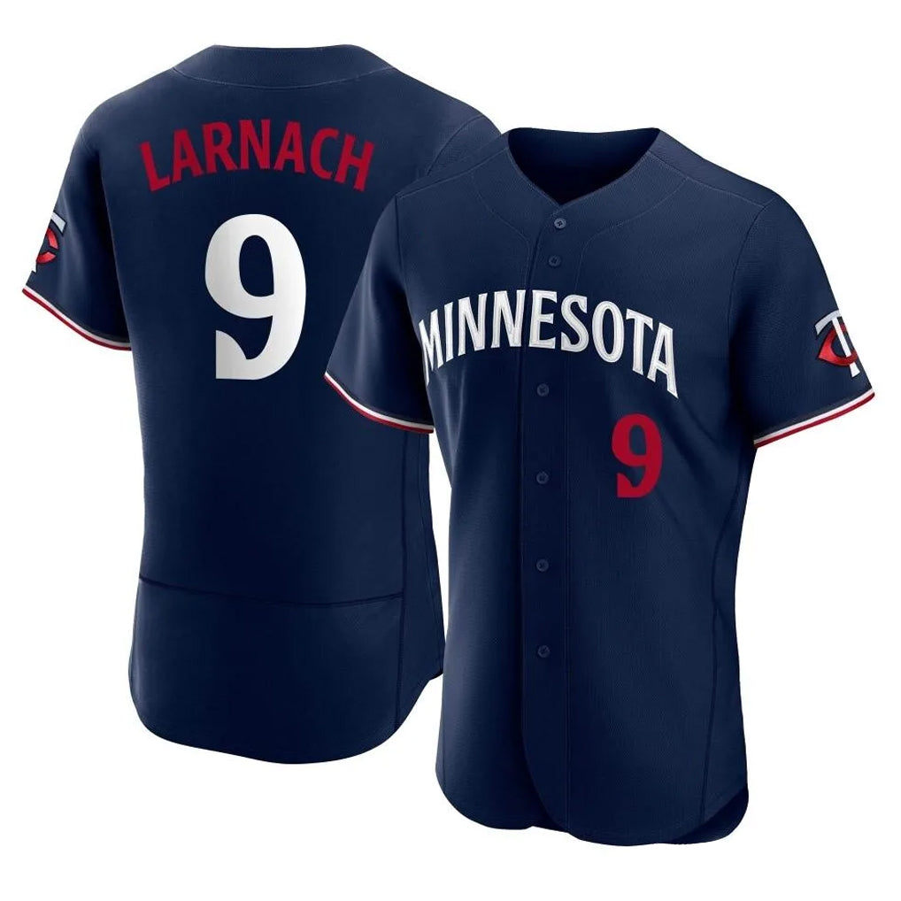 Odoa M.Twins #9 Trevor Larnach Player Navy Replica Home Limited Elite Stitched Jerseys