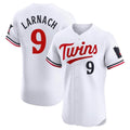 Odoa M.Twins #9 Trevor Larnach Player White Home Limited Elite Stitched Jerseys