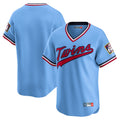 Odoa Minnesota Twins Blank Player Light Blue Throwback Cooperstown Collection Limited T-shirt Stitched Jerseys