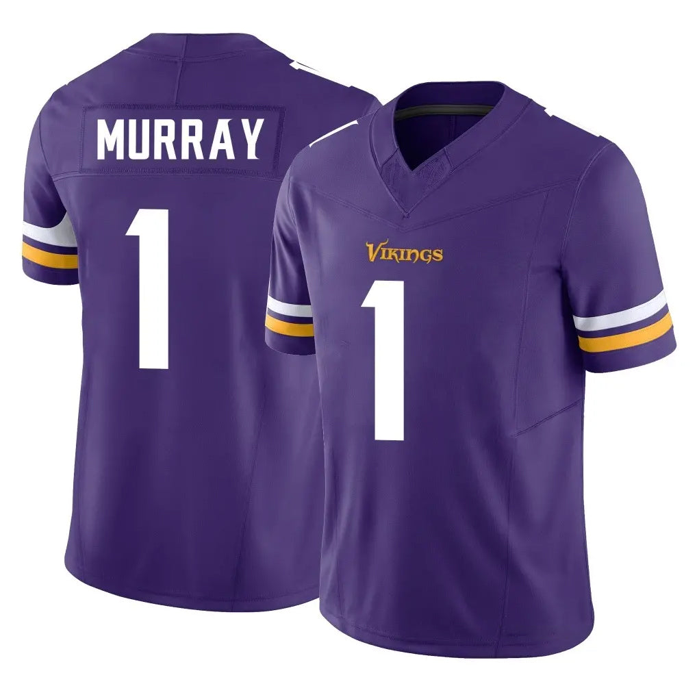Odoa MN.Vikings #1 Kyler Murray Player Purple Limited Vapor F.U.S.E. Home Game Stitched Jerseys
