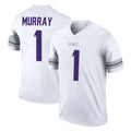 Odoa MN.Vikings #1 Kyler Murray Player White Alternate Legend Home Game Stitched Jerseys