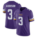 Odoa MN.Vikings #3 Jordan Addison Player Purple Limited Vapor Untouchable Home Game Stitched Jerseys