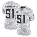 Odoa MN.Vikings #51 Blake Cashman Player Arctic Camo Salute To Service Limited Game Stitched Jerseys