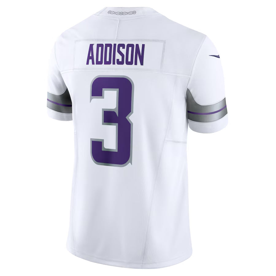 Odoa MN.Vikings #3 Jordan Addison Player Alternate Vapor F.U.S.E. Limited Stitched Jerseys