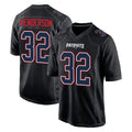Odoa NE.Patriots #32 TreVeyon Henderson Player Carbon Fashion Limited Home Game Stitched Jerseys