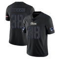Odoa NE.Patriots #38 Rhamondre Stevenson Player Black Impact LImited Home Game Stitched Jerseys