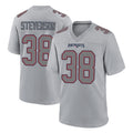 Odoa NE.Patriots #38 Rhamondre Stevenson Player Gray Fashion Limited Home Game Stitched Jerseys