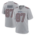 Odoa NE.Patriots #87 Romeo Doubs Player Gray Fashion Limited Home Game Stitched Jerseys