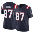 Odoa NE.Patriots #87 Romeo Doubs Player Navy Limited Vapor F.U.S.E. Home Game Stitched Jerseys