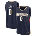 Odoa NO.Pelicans #0 Jeremiah Fears Navy Fast Break Replica Stitched Jerseys- Icon Edition