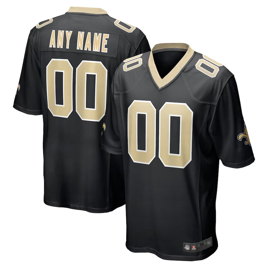 Odoa Custom NO.Saints Home Replica Game Stitched Jerseys