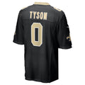 Odoa NO.Saints #0 Jordyn Tyson Black 2026 Draft First Round Pick No. 8 Team Game Stitched Jerseys