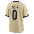 Odoa NO.Saints #0 Jordyn Tyson Gold 2026 Draft First Round Pick No. 8 Alternate Game Stitched Jerseys