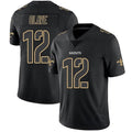 Odoa NO.Saints #12 Chris Olave Player Limited Black Impact Stitched Jerseys