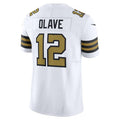 Odoa NO.Saints #12 Chris Olave Player White Vapor Limited Stitched Jerseys