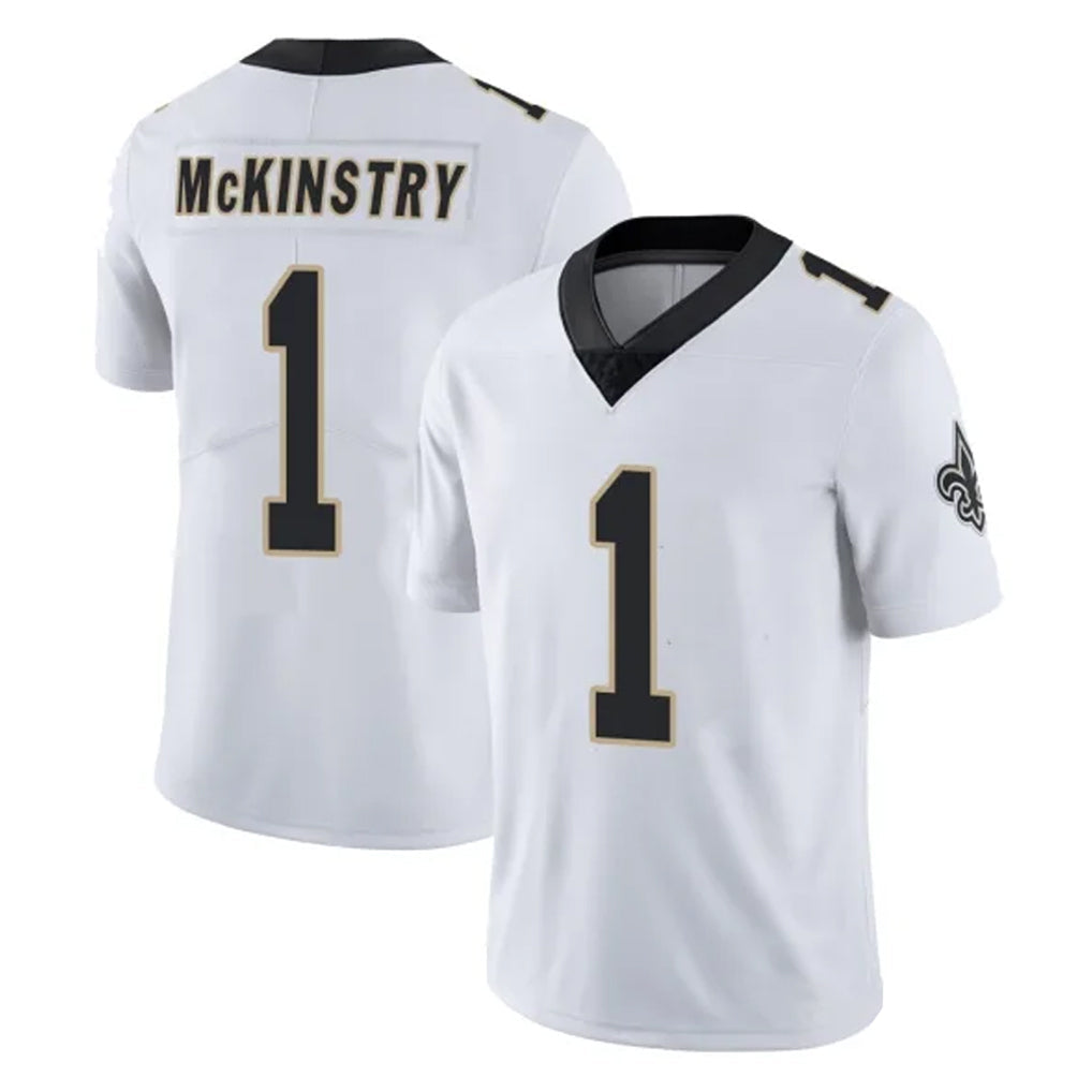 Odoa NO.Saints #1 Kool-Aid McKinstry Player White Limited Vapor Untouchable Home Game Stitched Jerseys