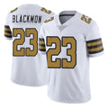 Odoa NO.Saints #23 Julian Blackmon Player White Limited Color Rush Home Game Stitched Jerseys